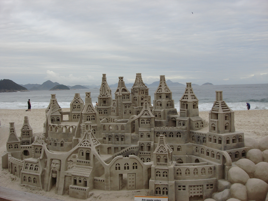 砂のお城（Sand castle）